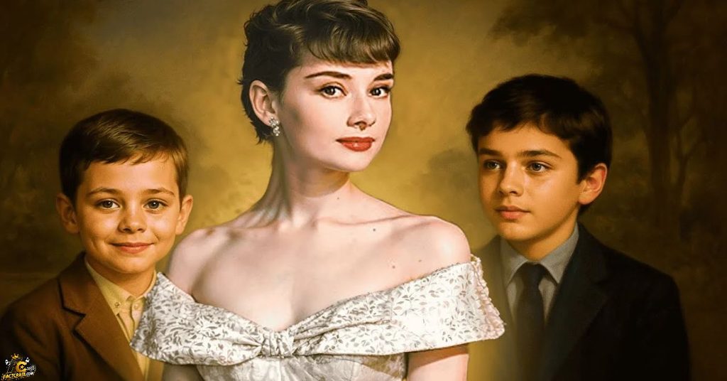 Audrey Hepburn and Michael Phelps